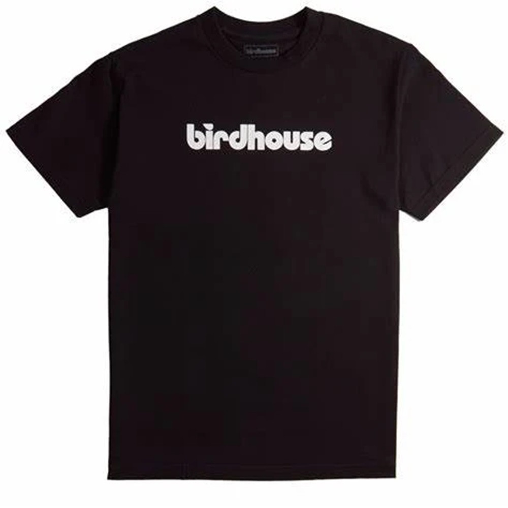 トップス birdhouse SKATEBOARDS Print Tee L Birdhouse Toy Logo Tshirt Black White | Boardparadise.com